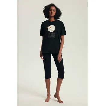 DÁMSKÉ PYŽAMO DAIROKU 43728 AW25 černá M