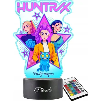 Lampička Plexido vícebarevná Noční lampa