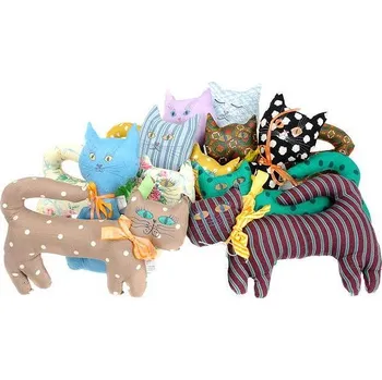 plyšák Kočka "Chráněné dílny Kopeček"