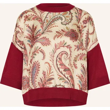 Dámský svetr Etro Dámský Svetr Ze Směsi Materiálů, tmavě červená / tmavě...