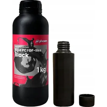 Příslušenství k 3D tiskárně UV Pryskyřice Phrozen Rigid PC/GF-Like Black 0,1kg 0,1l ODOLNÁ pro 3D Tiskárny