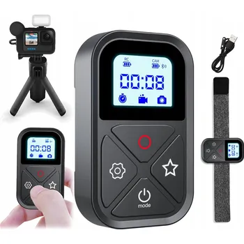 Bezdrátové dálkové ovládání pro GoPro Hero 12 11 10 9 8 Black