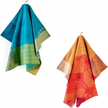 Utěrka ZWOLTEX BOUQUET kuchyňský set utěrka 2ks vícebarevná 50x70