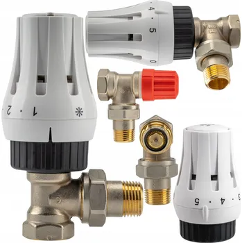 Ventil TERMOSTATICKÁ SADA ROHOVÝ VENTIL 1/2" DN15 RA-N TERMOSTATICKÁ KARTUŠE