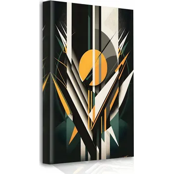 Obraz OBRAZ NA PLÁTNĚ NA ZEĎ Abstrakce 3D 50x70 cm