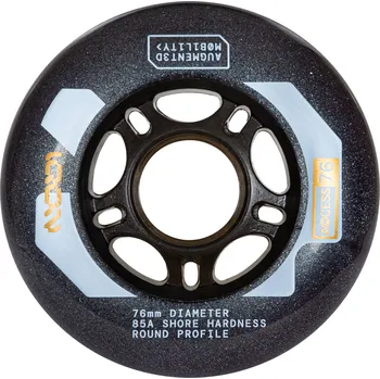 Kolečko k in-line bruslím Kolečka Iqon Access 76mm/85A Dark Grey (4 ks)