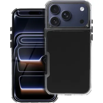 Náhradní kryt pro mobilní telefon Matrix Case iPhone 17 Pro Max Black