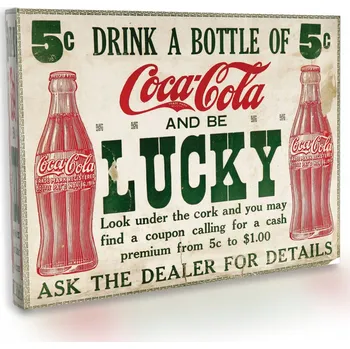 Obraz OBRAZ NA PLÁTNĚ NA ZEĎ Refresco - Soda 50x70 cm