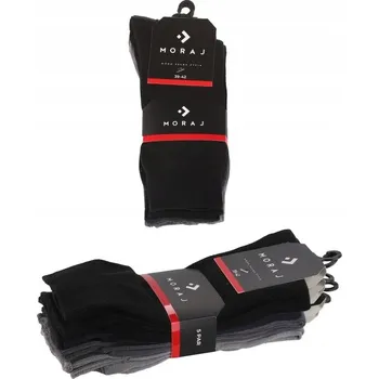 Pánské ponožky 5x Pánské Ponožky Moraj pressure-free pánské Ponožky pro obleky 43-45