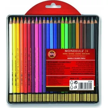 Pastelka Akvarelové Pastelky KOH-I-NOOR MONDELUZ 24 barev