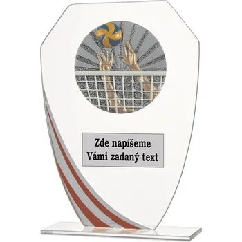 Volejbal sklo W191.08-FG007 Zde napište text na štítky a součet zadejte do košíku. Více informací viz.POPIS v dolní části.