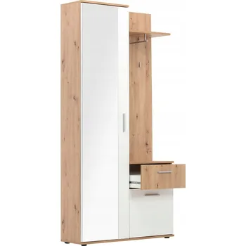 Šatní skříň IDEA nábytek Skříň nábytek 97 x 196 x 30 cm dub