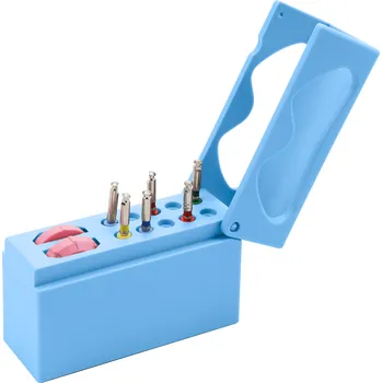 Vyšetřovací rukavice PremiumPlus Autoklávovatelný plastový endodontický zásobník s počítadlem (na 10ks) Barvy: Zelená