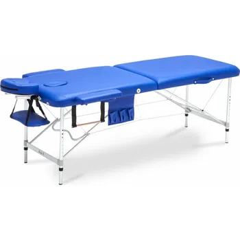 Masáž Bodyfit Table, 2segmentové hliníkové masážní lehátko XXL univerzální (553)