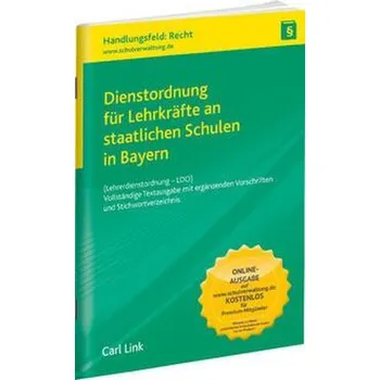 Dienstordnung für Lehrkräfte an staatlichen Schulen in Bayern