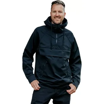 Pánská softshellová bunda Pánská Softshell bunda Dropp Black XL