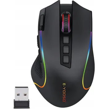 Myš MYŠ E-YOOSO X11 PRO 8000 DPI OPTICKÁ MYŠ PRO HRÁČE LED RGB