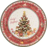 Clayre & Eef - Dekorativní servírovací talíř CHRISTMAS TREE 65760