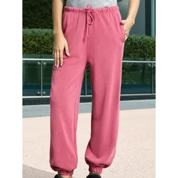 Dámské kalhoty Sinsay - Kalhoty joggers - růžová - 261FK-38X - 261FK-38X-XS