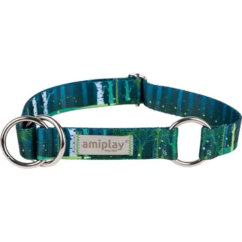 Obojek pro psa Obojek pro psy polostahovací NATURE vzor B velikost M, L, XL Rozměr: M - 26-40x2,0 cm