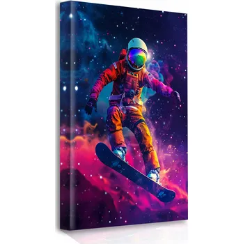 Obraz OBRAZ NA PLÁTNĚ ZOBRAZUJÍCÍ VESMÍR 50x70 DO OBÝVACÍHO POKOJE, LOŽNICE