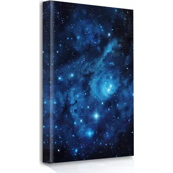 Obraz OBRAZ NA PLÁTNĚ ZOBRAZUJÍCÍ VESMÍR 50x70 DO OBÝVACÍHO POKOJE, LOŽNICE
