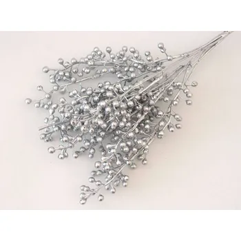 umělá květina Umělé květiny - Stříbrné kuličky