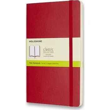 Notes A5 Moleskine červený