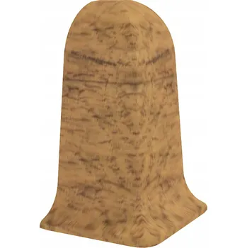 soklová lišta Vnější roh Vilo PVC 4 x 55, délka 10 cm, dub
