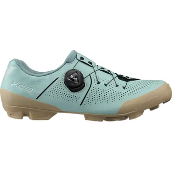 Dámské cyklistické tretry Tretry Shimano SH-XC302 W dámské modrá surf 39