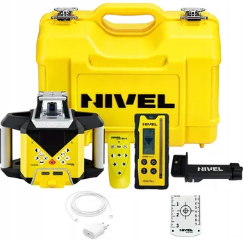 Bezpečnostní kamera Nivel System Rotační laserový nivelační přístroj NL620R DIGITAL červený - sada