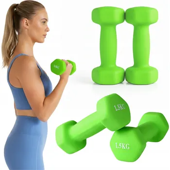 Neoprenové činky Pretorians 2x 1,5 kg 2 ks