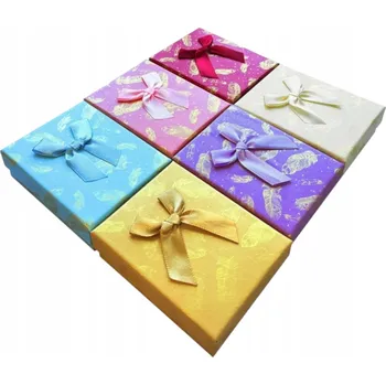 Dárková krabička Dárková Krabička na šperky 61013661 s houbičkou 9x7x3cm 1 Ks