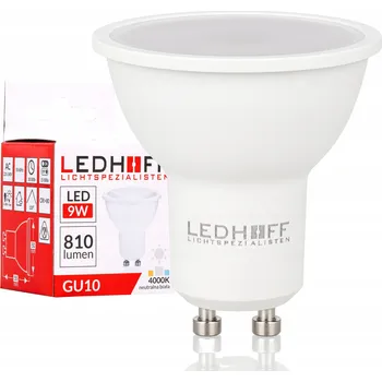 Žárovka LED žárovka Ledhoff GU10 810 lm 9 W neutrální bílá