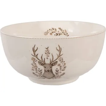 Clayre & Eef - Porcelánová miska GENTLE WILDERNESS GTWBO