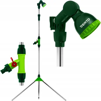 Zavlažování Zahradní sprcha VERTO na stativu, nastavitelná výška 160-230 cm, s otočnou hlavicí