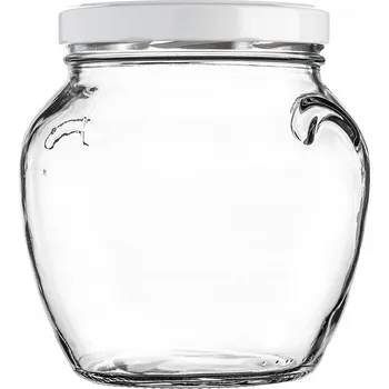 Sklenice SKLENICE 1,7 L NA ZAVAŘENINY , OKURKY, TĚSTOVINY VOLNÉ + ŠROUBOVACÍ VÍČKO FI110