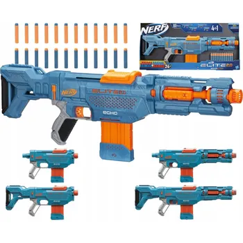 Raketomet pistole hračka taktický zásobník šipky modrá