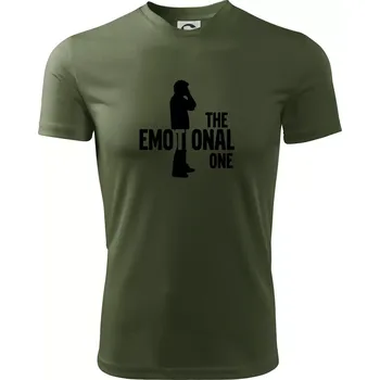 Pánské tričko Bachelor party - The emotional one - Pánské triko Fantasy sportovní (dresovina) - S ( Khaki )