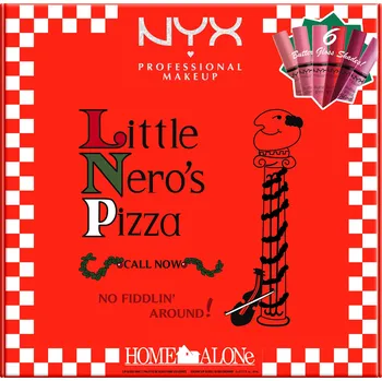 Přípravek na rty NYX Home Alone Neros Pizza Sada lesků na rty 02