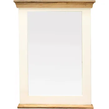 Zrcadlo Zrcadlo Retro 70x90 z mangového dřeva