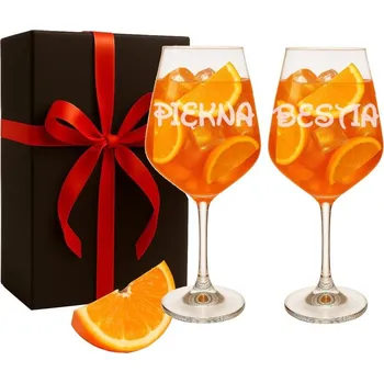 Sklenice Skleničky na bílé víno, skleničky na červené víno AzaliaDesign s gravírováním bezbarvé, 1ml, 1 ks