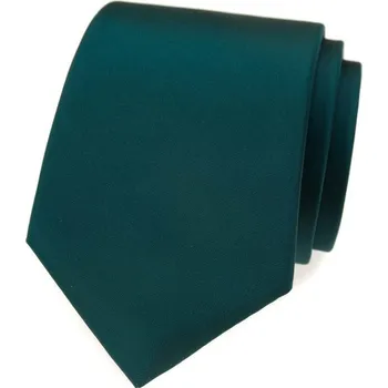 Kravata Smaragdově zelená pánská kravata