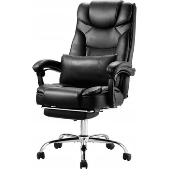 Otočná kancelářská židle SucceBuy, černá