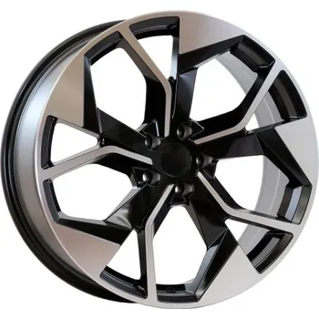 Alu kolo Alu kola AGT 19252, 19x8.5 5x112 ET35, černá matná + leštění