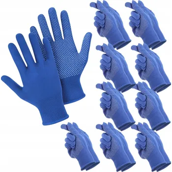 Pracovní rukavice Rukavice Adena protiskluzové, velikost 8 - M, 10 párů