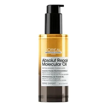 Vlasová regenerace Loreal Professionel L'Oréal Absolut Repair Molecular dvoufázový olej 90ml Velikost: 30 ml