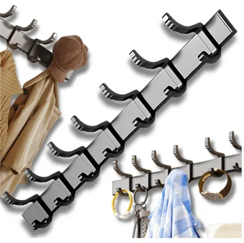 Věšák Camerazar Závěsný panel se 7 posuvnými háčky, odolný pro nástěnné použití