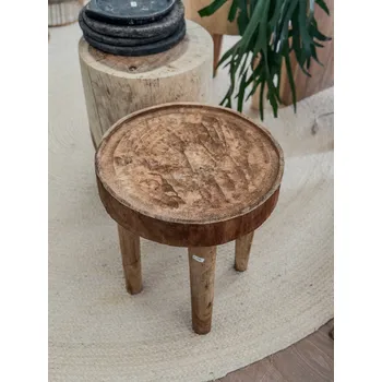 Konferenční stolek Stolek ze dřeva s obrubou