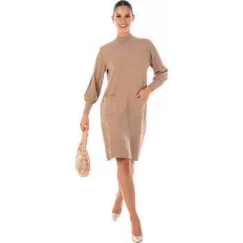 Dámské šaty Malfini NOLANA 40/42 Hnědá L